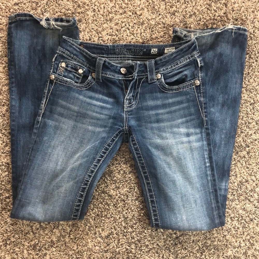 Miss Me bootcut jeans.